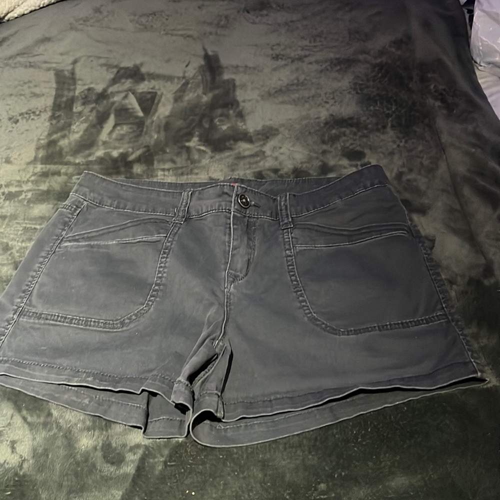 Grey, Union Bay shorts.